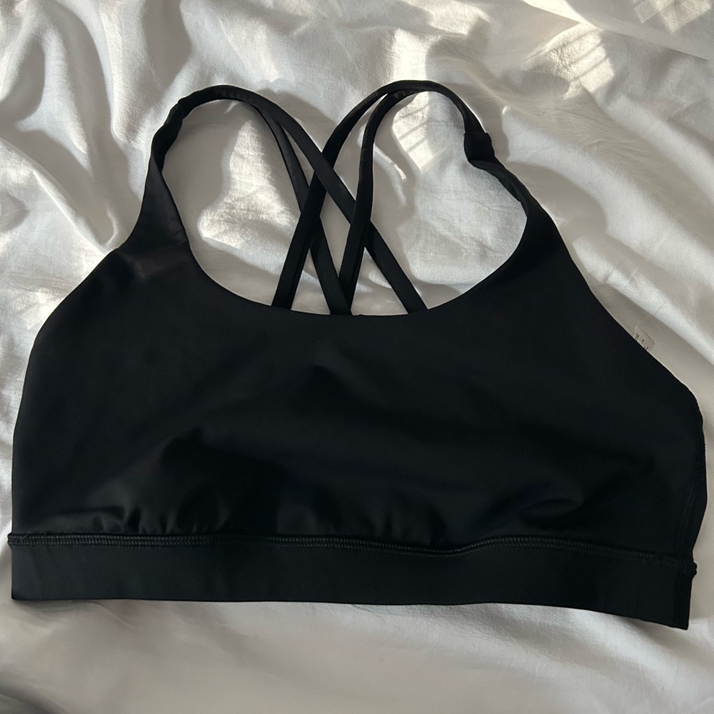Lululemon energy bra in black